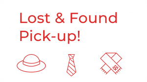 Lost and found pick-up via smart student lockers