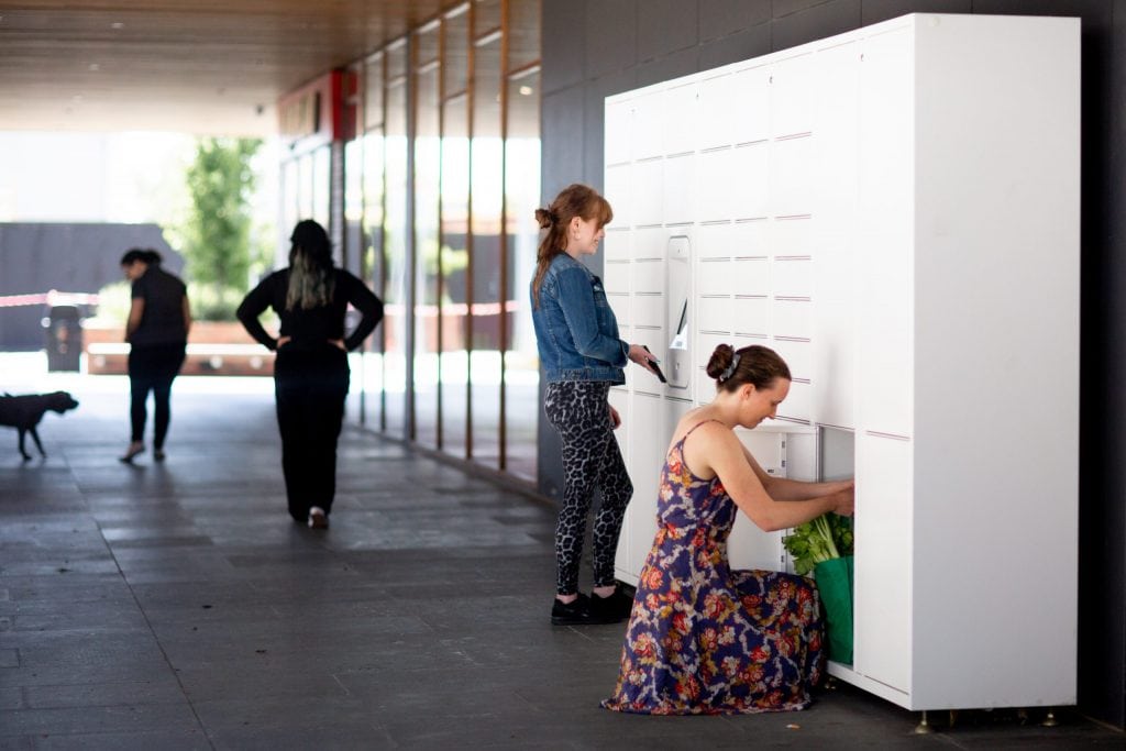 parcel locker precinct