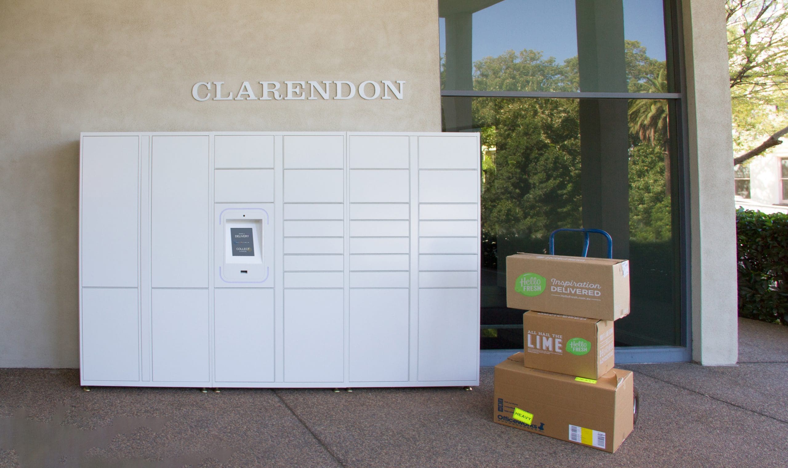 Courier companies smart parcel lockers all deliveries 44