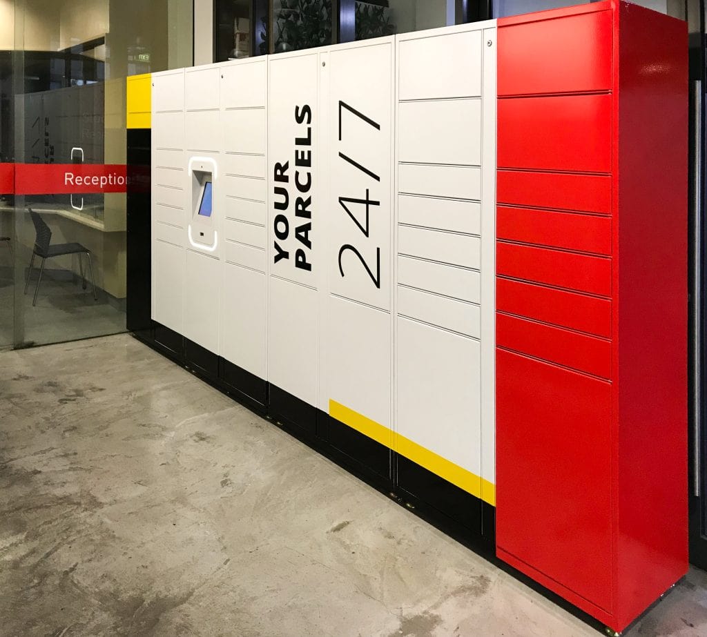 Smart parcel lockers for student accommodation swinburne university