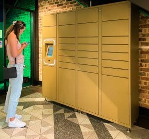 Student accommodation parcel lockers custom powder coat