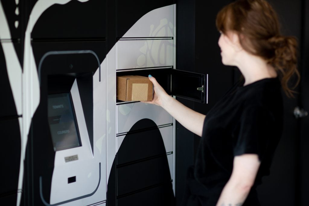 Parcel lockers for apartments Moray